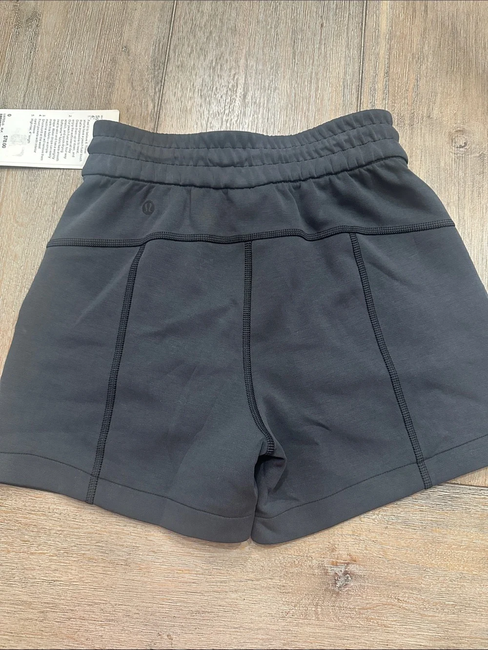 Lululemon Women’s Black Softstreme HR Short 4” | Size 0